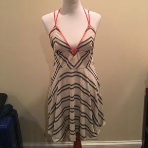 Urban Outfitters Black and White Striped Dress